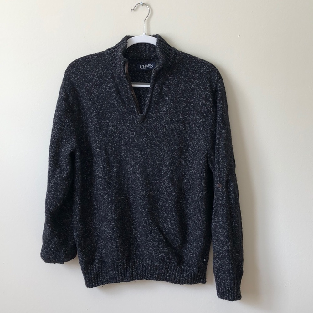 LAST CHANCE Chaps crew neck sweater